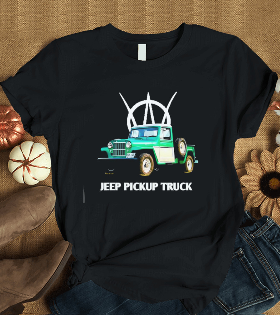 Willys Jeep Pickup Classic Vintage Truck Retro Style T-Shirt