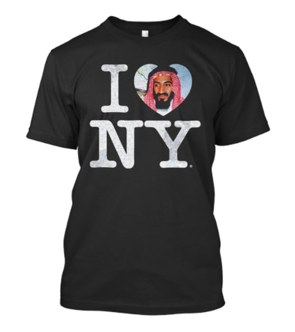 I Love NY With Saudi Arabia Twist Image T-Shirt