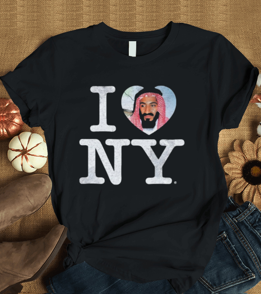I Love NY With Saudi Arabia Twist Image T-Shirt