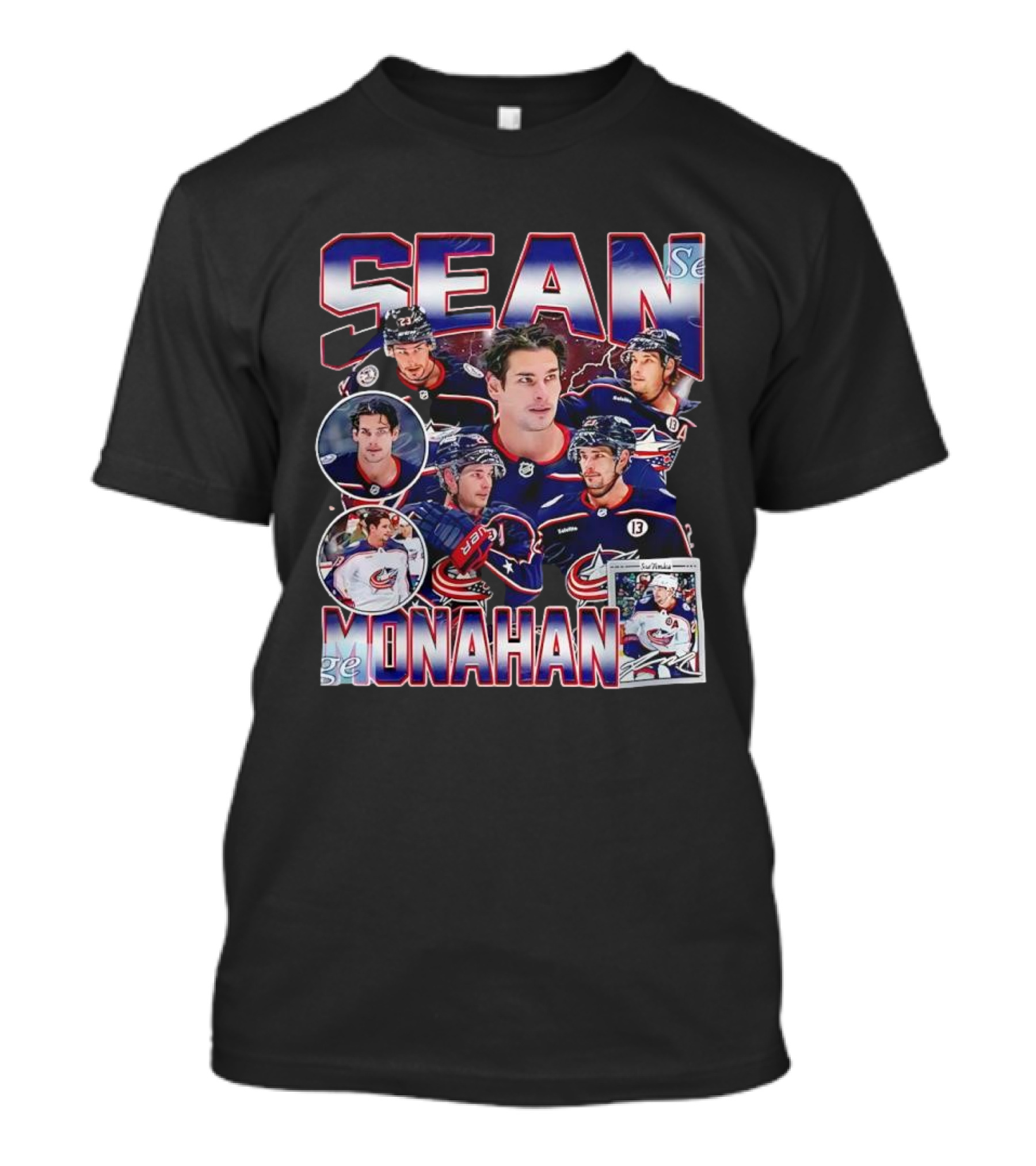 Sean Monahan Columbus Hockey Collection T-Shirt