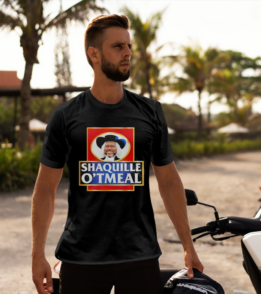 Shaquille Oatmeal Meme Quaker Parody T-Shirt