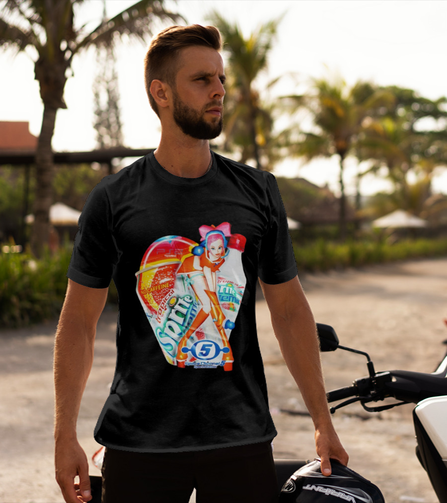 Tropical Sprite Remix No Caffeine Space Channel 5 Special Edition T-Shirt