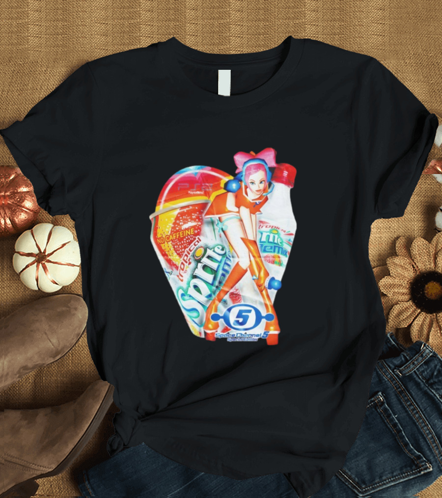 Tropical Sprite Remix No Caffeine Space Channel 5 Special Edition T-Shirt