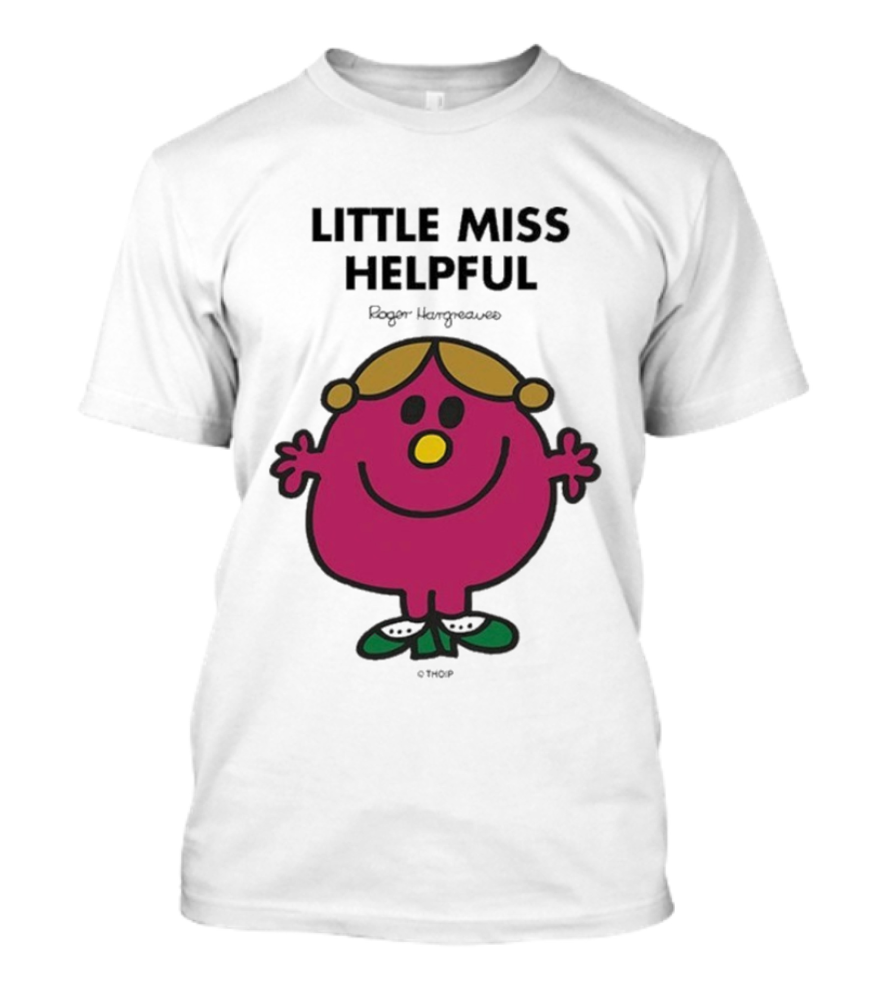 Little Miss Helpful Roger Hargreaves Character T-Shirt