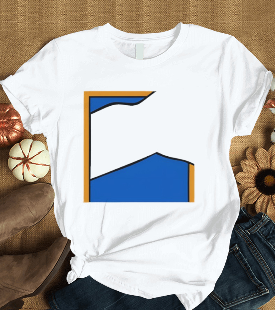 Thechemicalbrothers Kipping Like A Stone Retro Blue Orange Modern Art Style T-Shirt