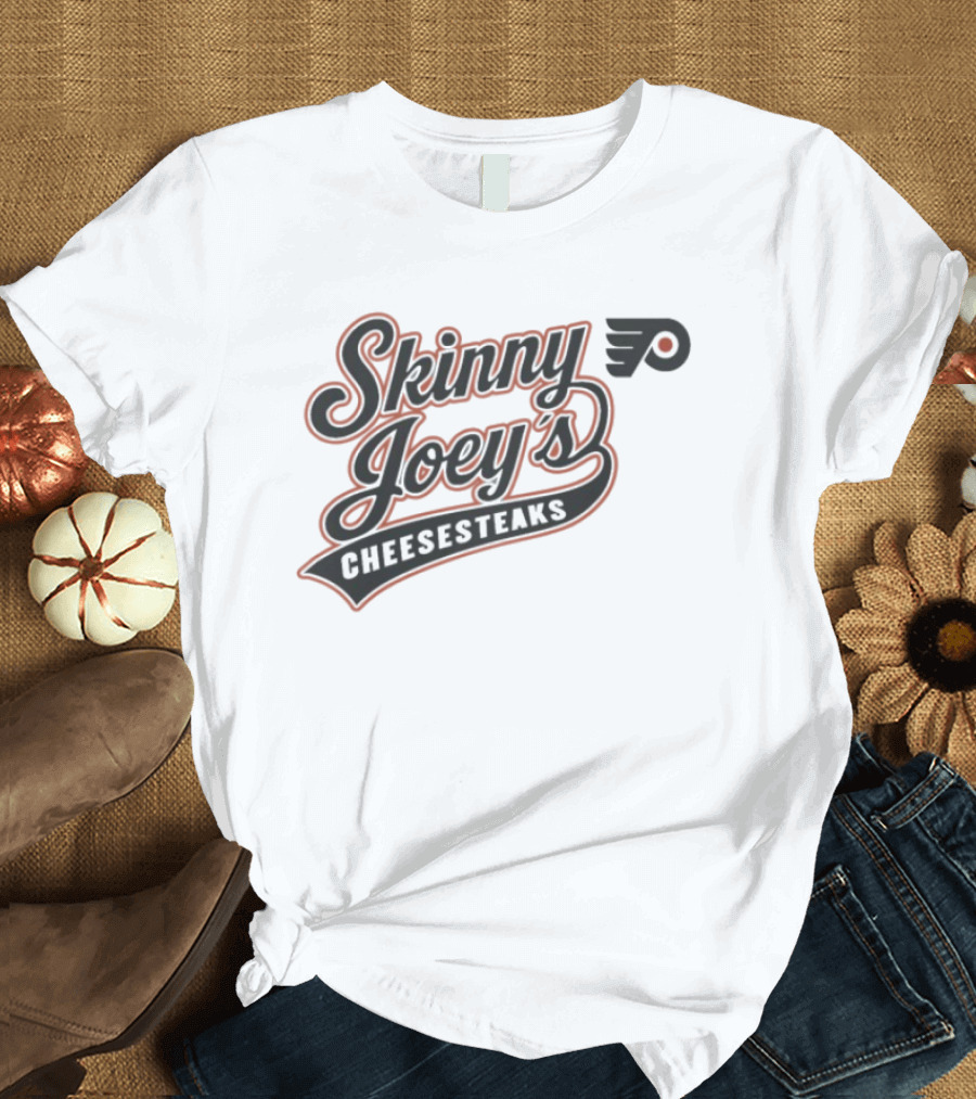 Philadelphia Flyers Skinny Joey’s Cheesesteaks Collaboration T-Shirt