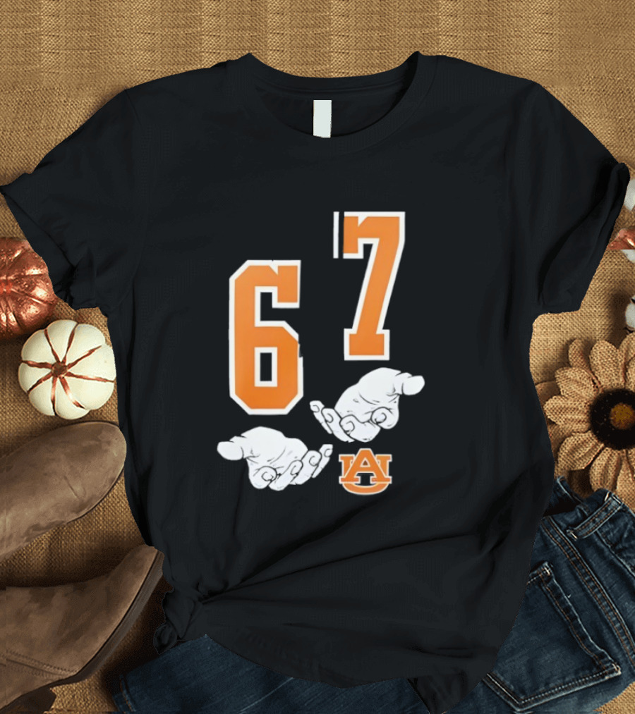 Auburn Tigers 67 Rock Paper Scissors Fun T-Shirt