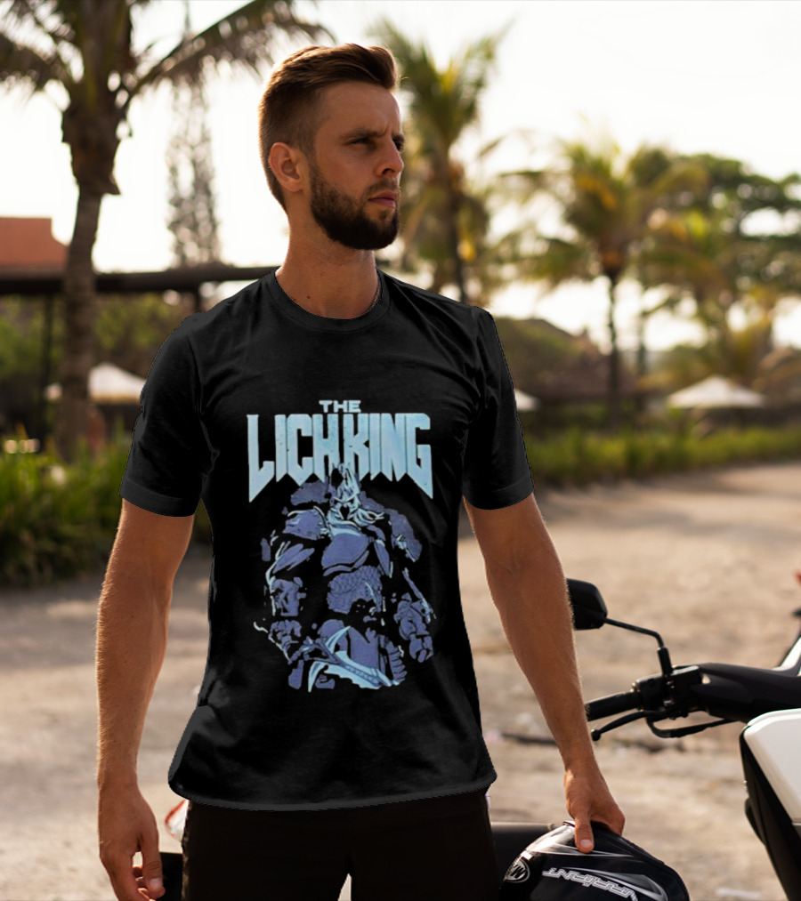The Lich King Blizzard Iconic Character Armor T-Shirt