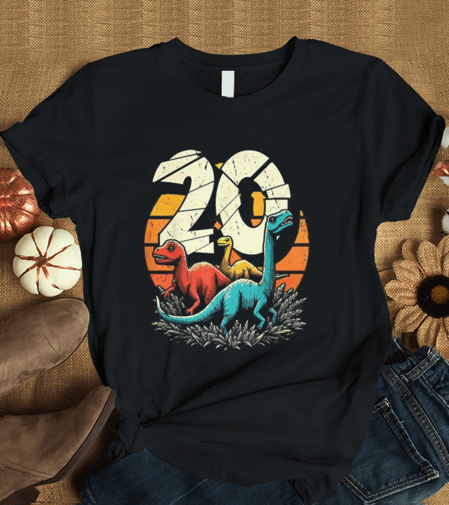 20 Year Old Dinosaur Prehistoric Times T-Shirt