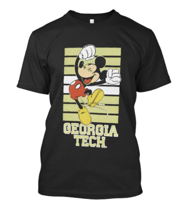 Georgia Tech Yellow Jackets Mickey Mouse T-Shirt