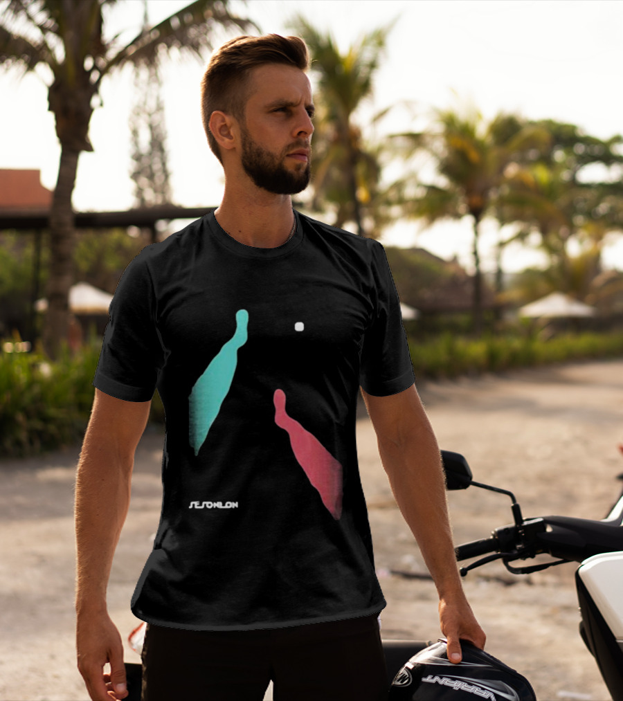 Sesoneon Legs Colorful Minimalist Abstract T-Shirt
