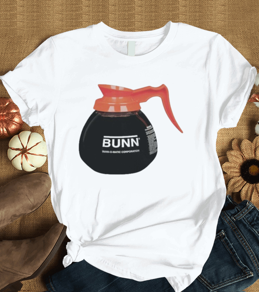 Bunn Coffee Pot Bunn O Matic Corporation Classic Orange Handle T-Shirt