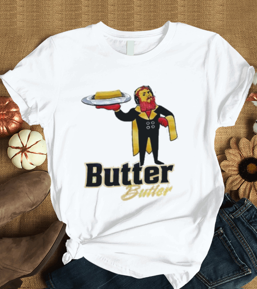 Butter Butler Caseoh T-Shirt