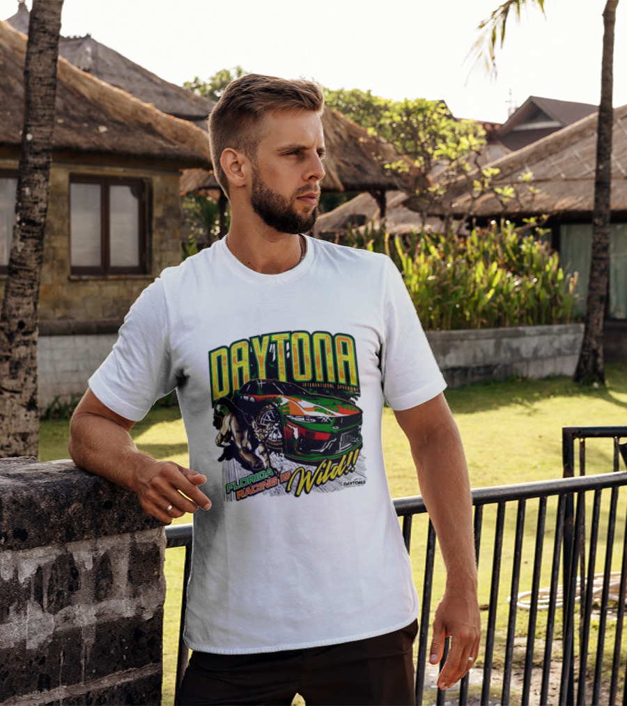 Daytona International Speedway Florida Racing Is Wild Daytona 500 Regional Franklin T-Shirt
