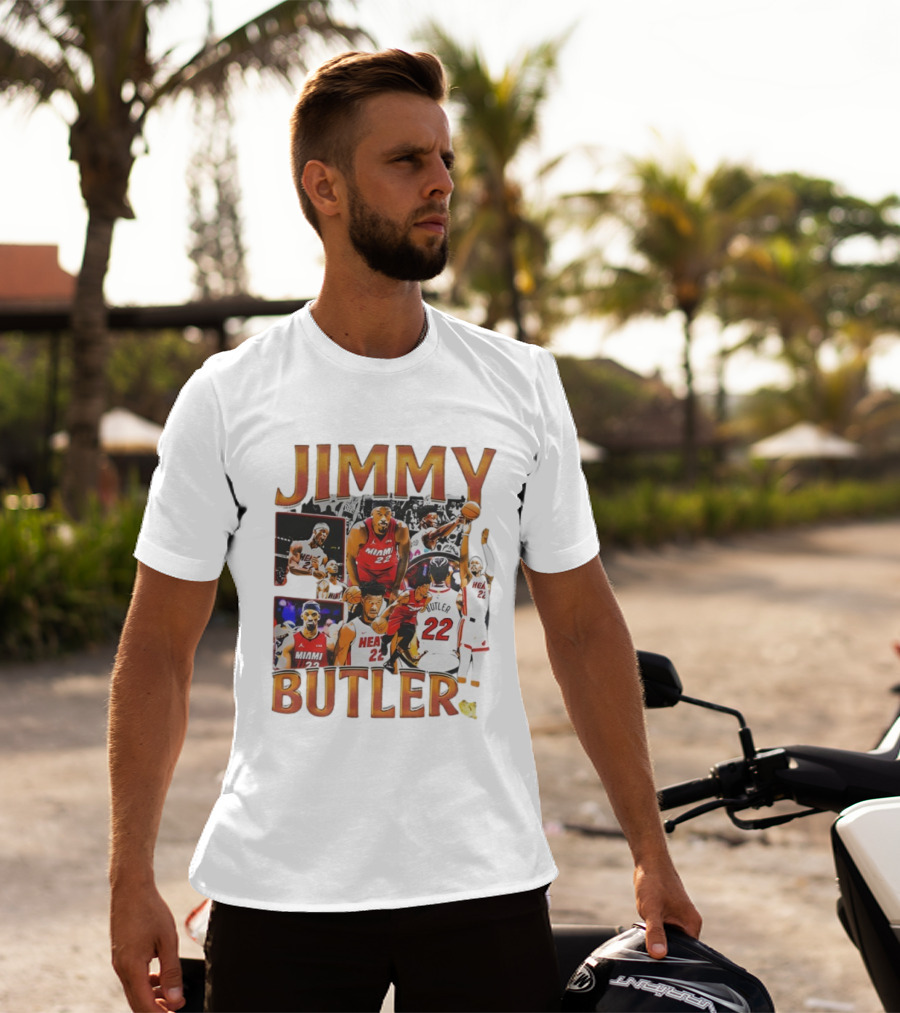 Jimmy Butler Miami Heat 22 Basketball Star Highlights T-Shirt