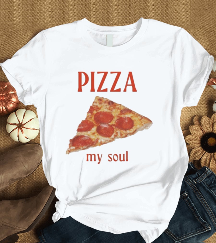 Pizza My Soul Pepperoni Slice T-Shirt