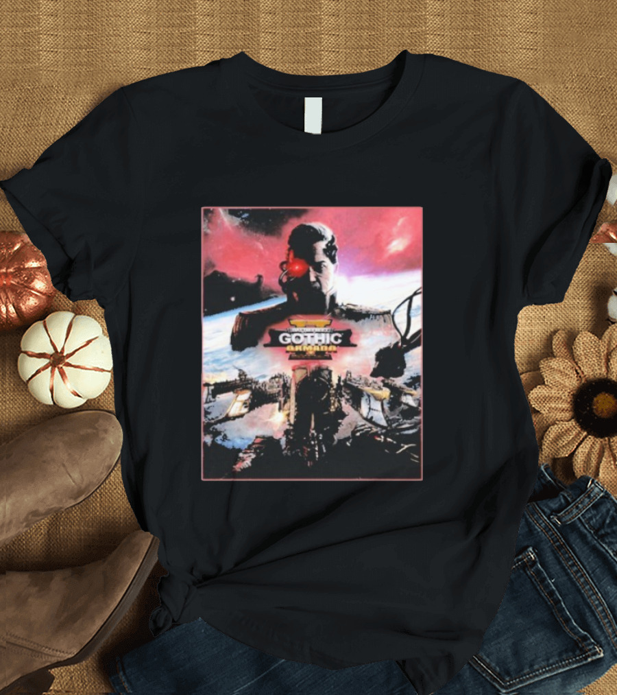 Battlefleet Gothic Armada 2 Sci Fi Naval Warfare Commander Game T-Shirt