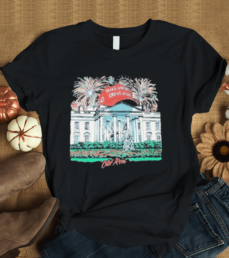 Jarren Duran Make America Great Again White House Old Row T-Shirt