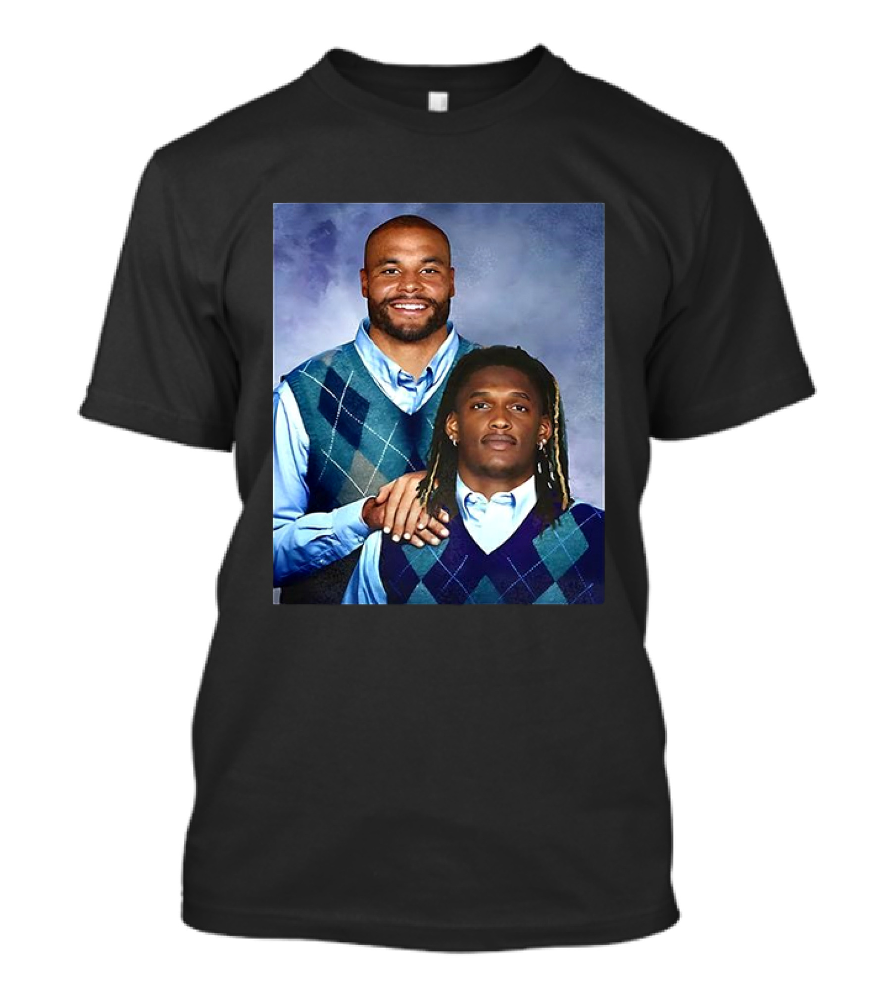 Dak Prescott Ceedee Lamb Dallas Cowboys Step Brothers NFL T-Shirt