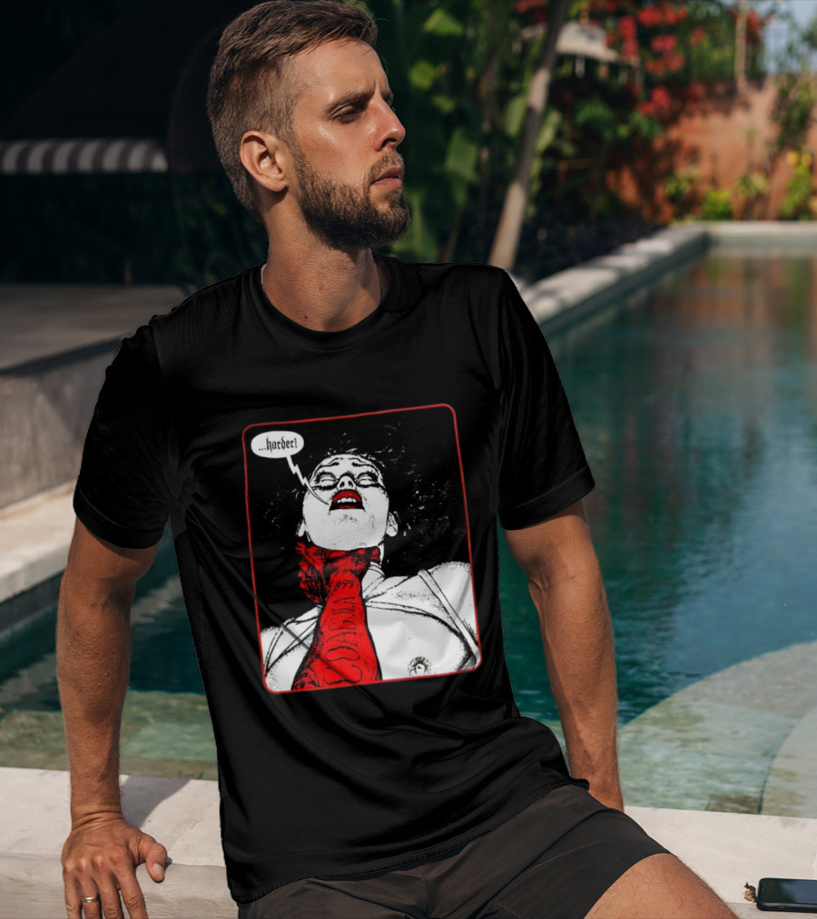 Punzadas De Fantasmas Mujer Con Corbata Rojo Cora 1999 Harder T-Shirt