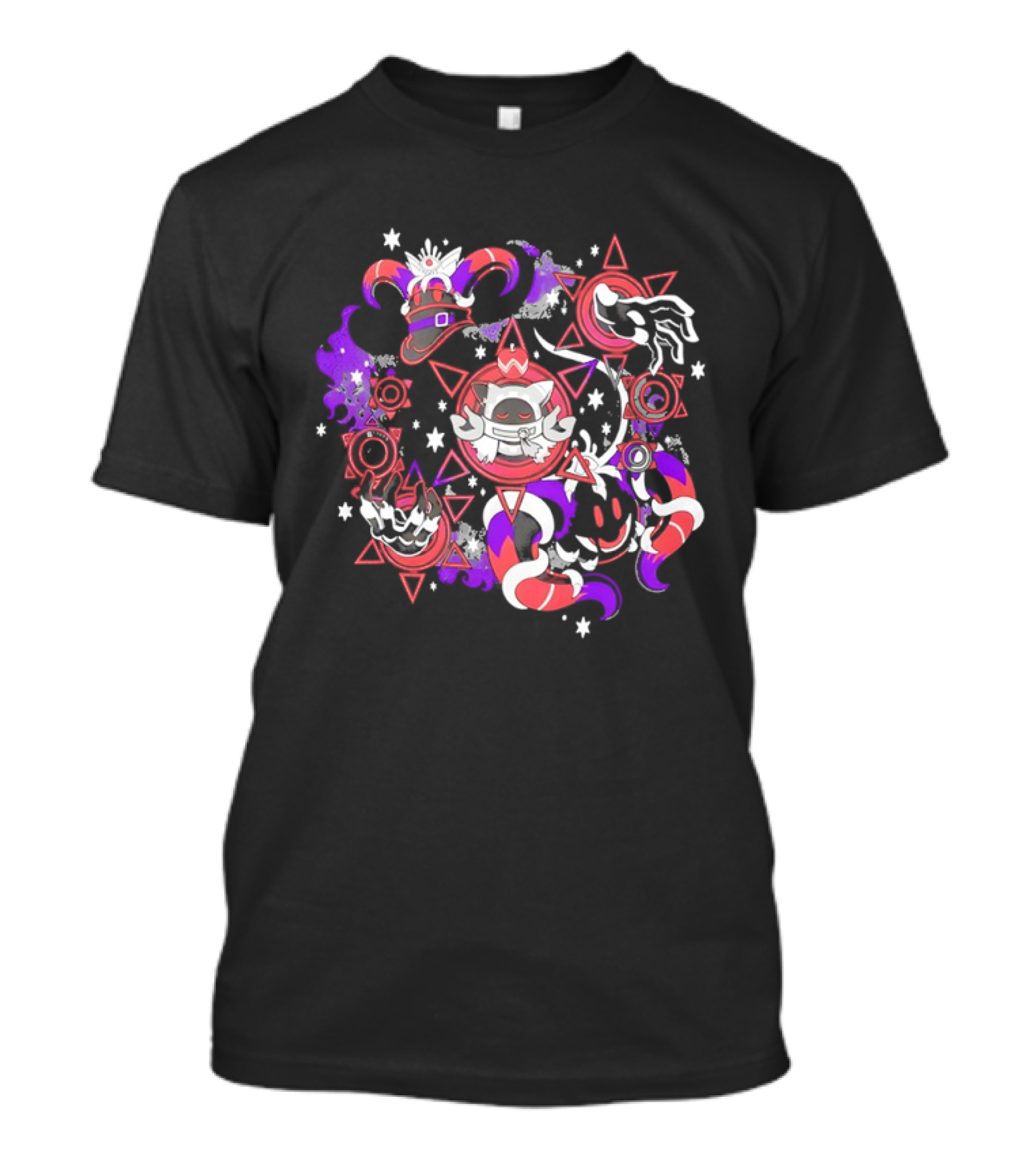 Magolor Kirby Games Rejected Regalia Cosmic Star Circle T-Shirt