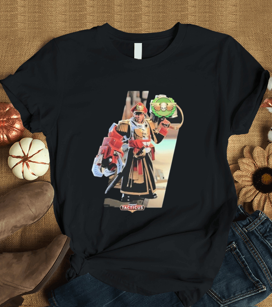 Warhammer 40 000 Tacticus Commissar Yarrick Iconic T-Shirt