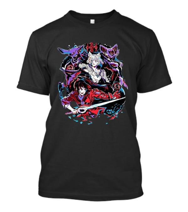 Noah And Mio Xenoblade Chronicles 3 Strangers In Arms Fanart Sword And Mecha T-Shirt