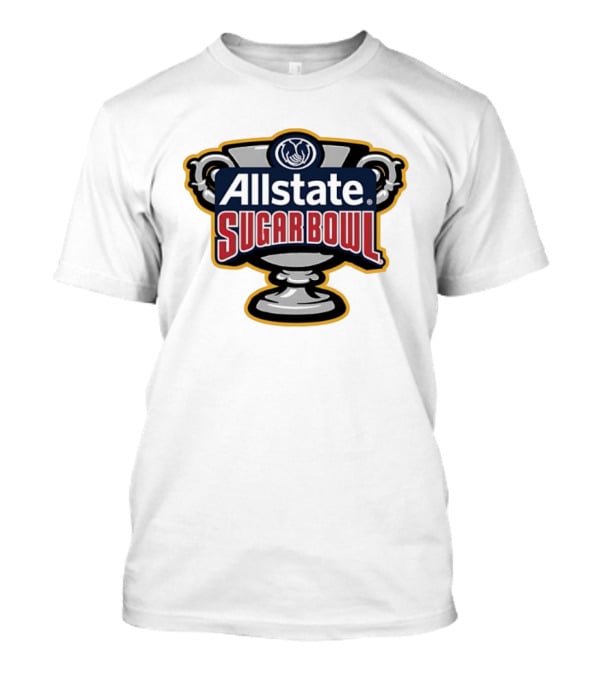 Allstate Sugar Bowl Trophy Iconic Championship Event T-Shirt