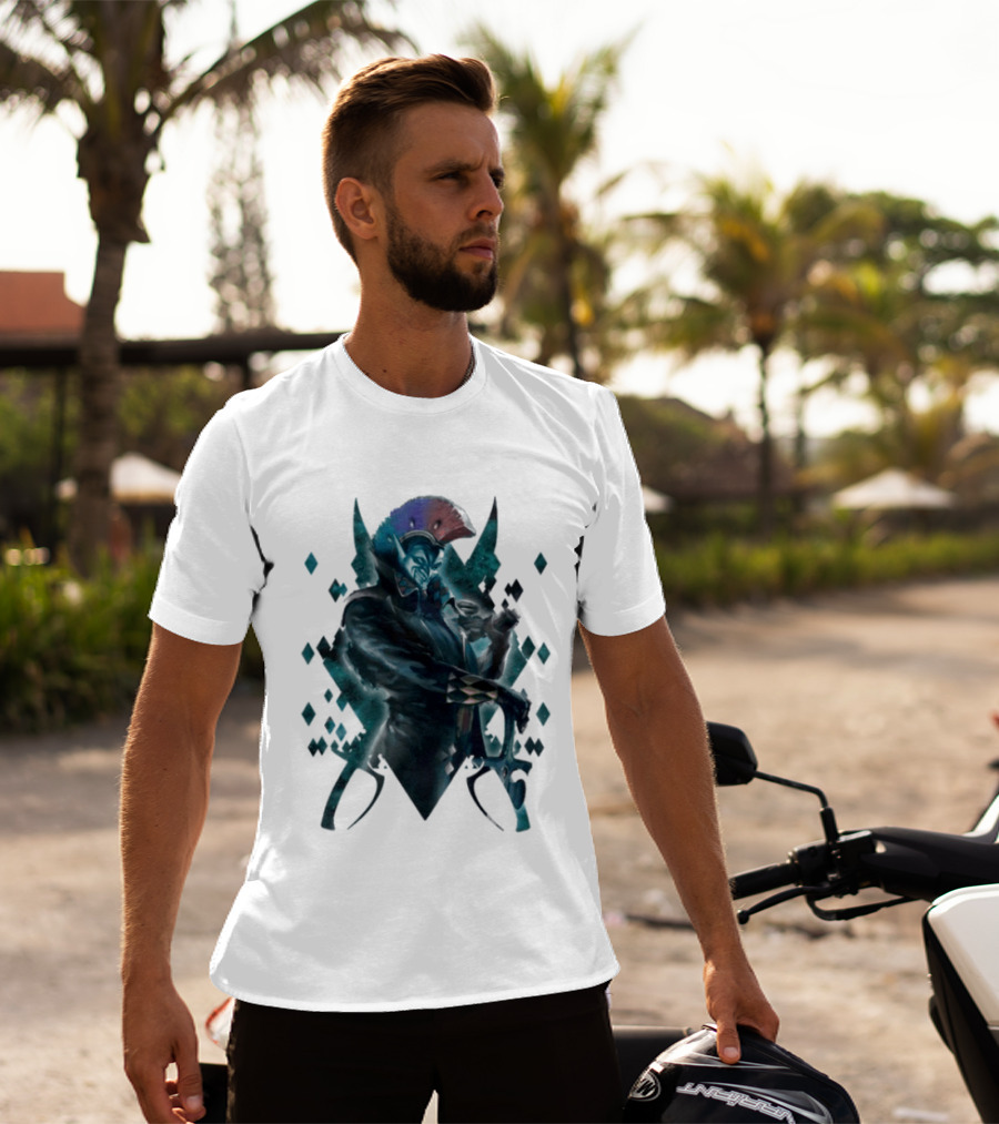 Warhammer 40 000 Aeldari Harlequin Character Iconic Fantasy Gaming T-Shirt