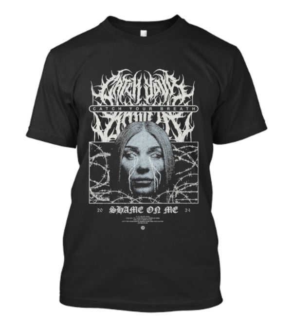 Catch Your Breath Shame On Me 2024 Album T-Shirt