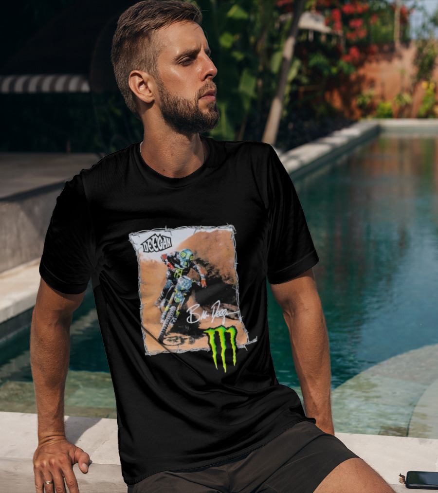 Deegan Monster Energy Motocross Barbed Wire T-Shirt