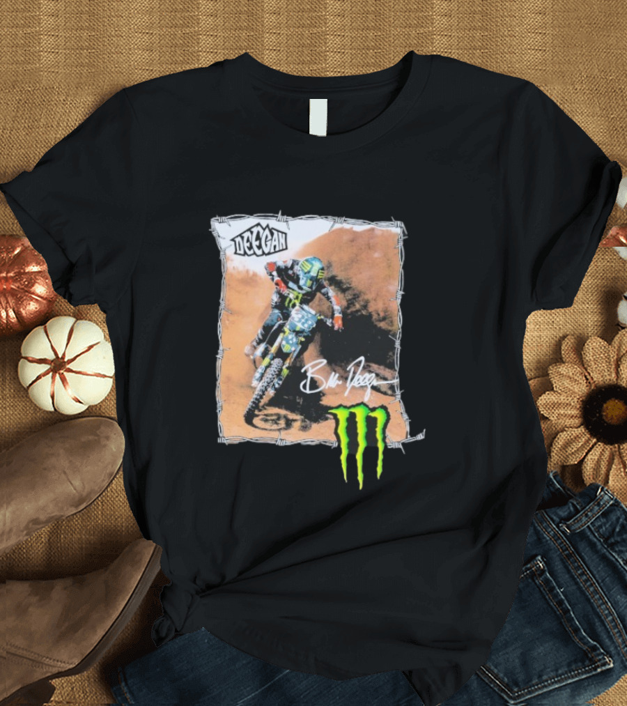 Deegan Monster Energy Motocross Barbed Wire T-Shirt