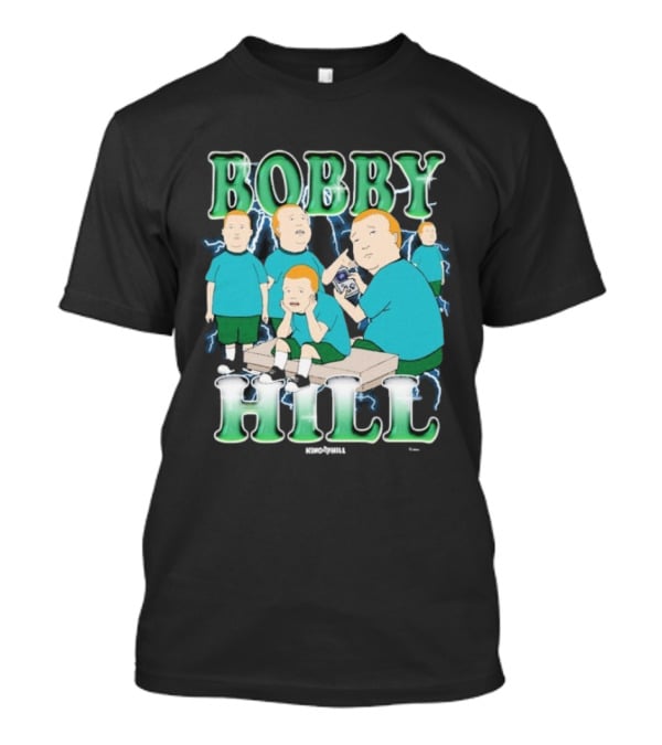 Bobby Hill King Of The Hill Heartthrob Character Montage T-Shirt
