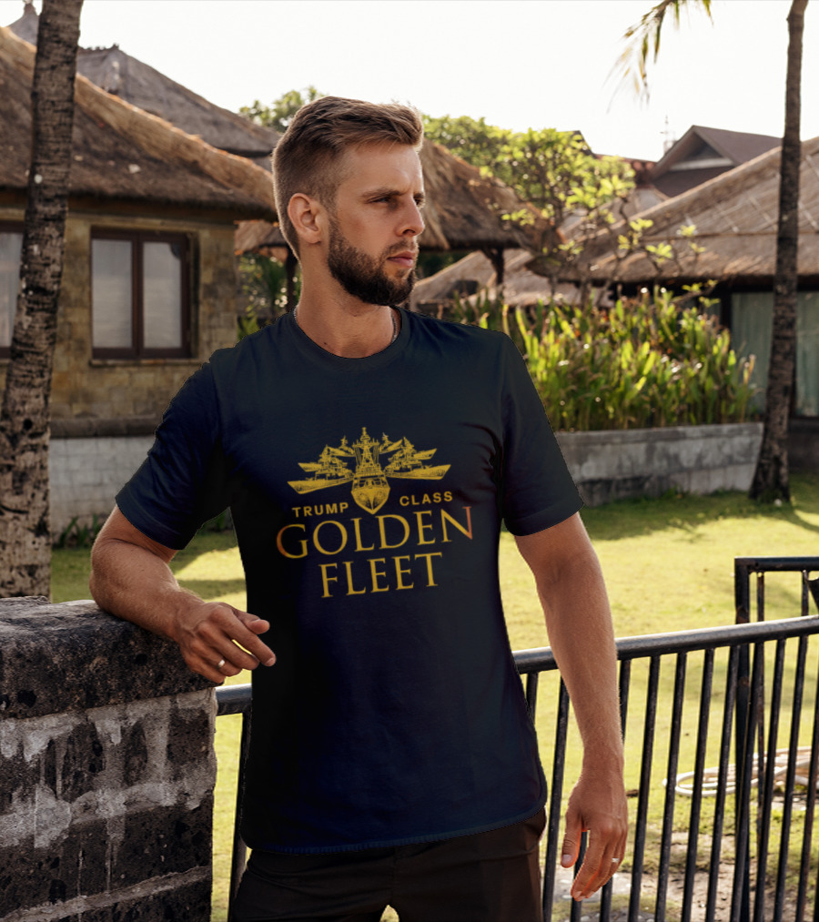 Trump Class Golden Fleet Naval T-Shirt