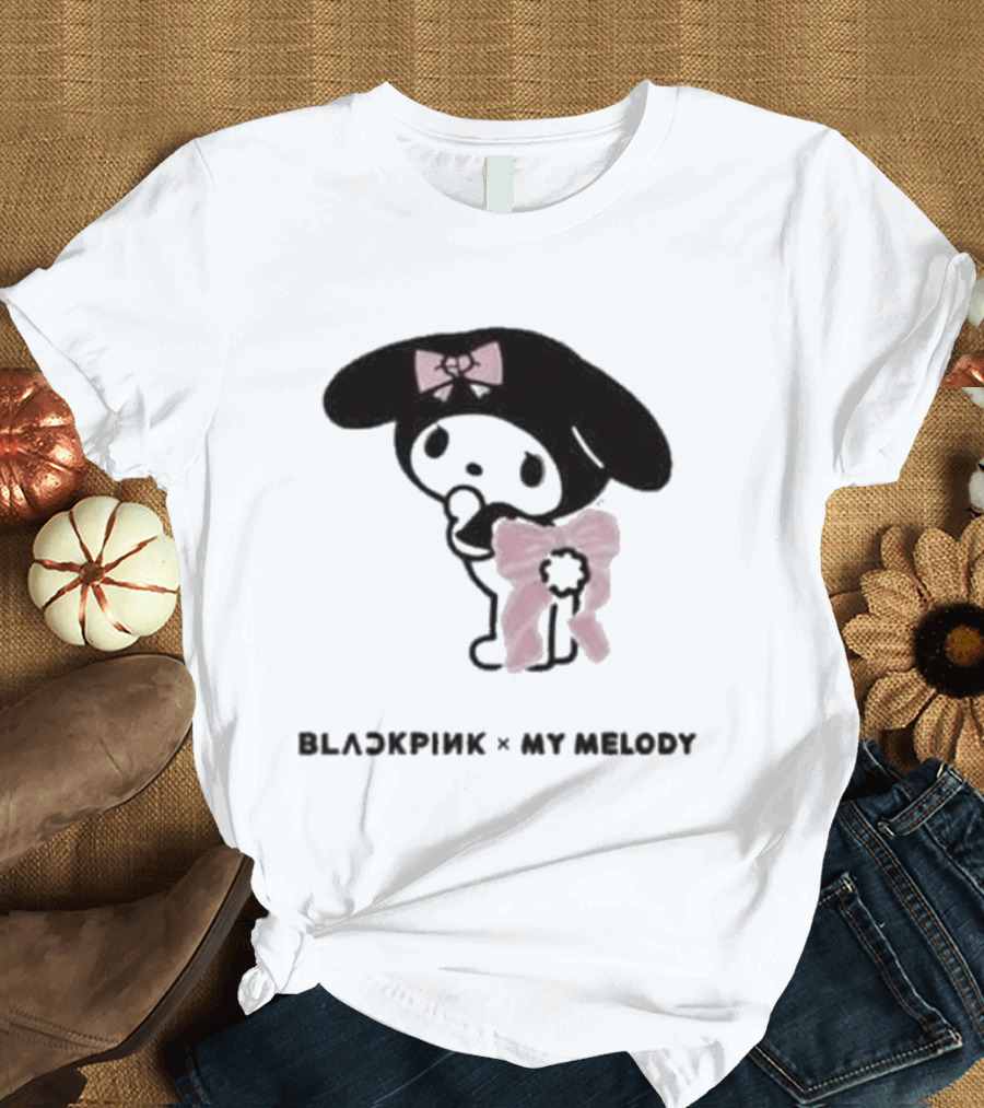 BLACKPINK X My Melody World Tour Tokyo January 2026 Sanrio Collaboration T-Shirt