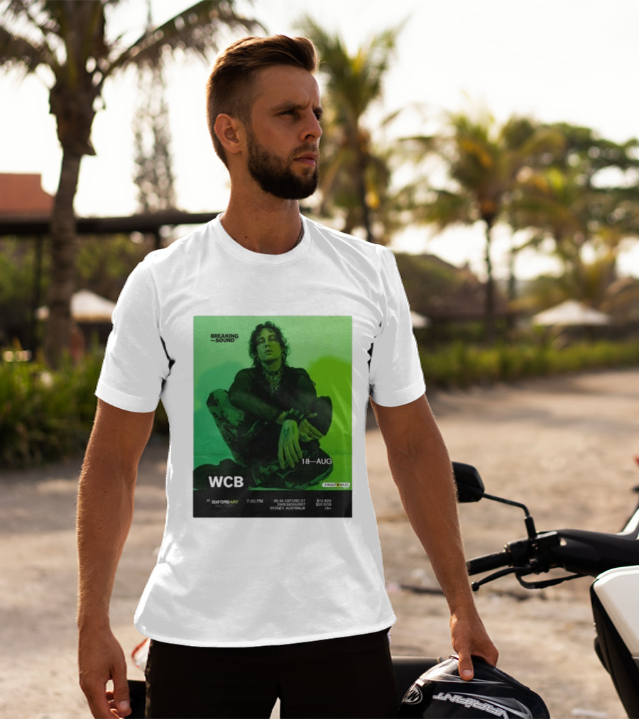 WCB At Breaking Sound Oxford Art Factory Sydney August 18 Event T-Shirt