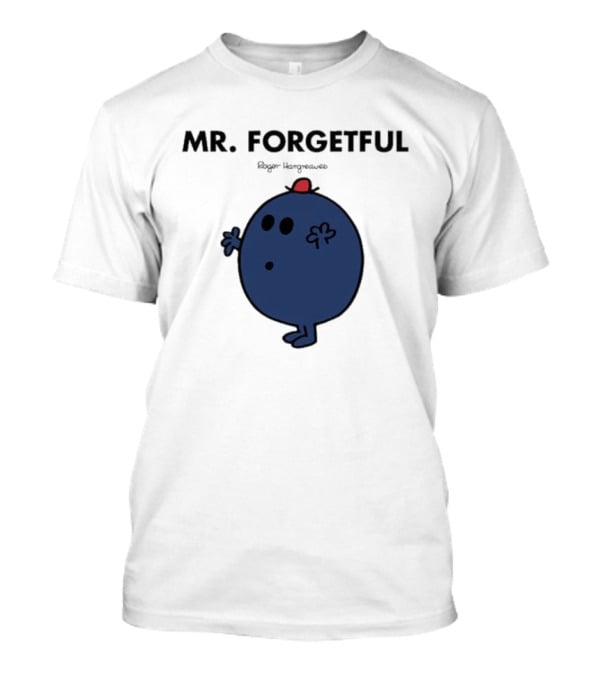 Mr. Men Little Miss Mr. Forgetful Roger Hargreaves T-Shirt