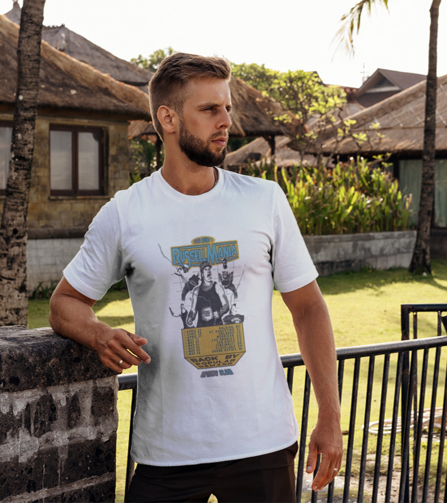 Russell Dickerson Back By Popular Demand Spring Slam Tour 2026 T-Shirt