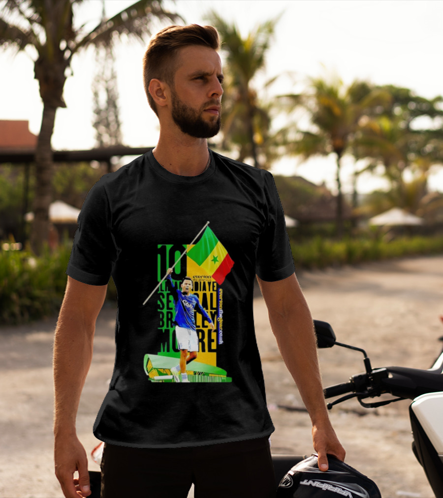 Iliman Ndiaye Everton Senegal Bramley Moore Stadium T-Shirt