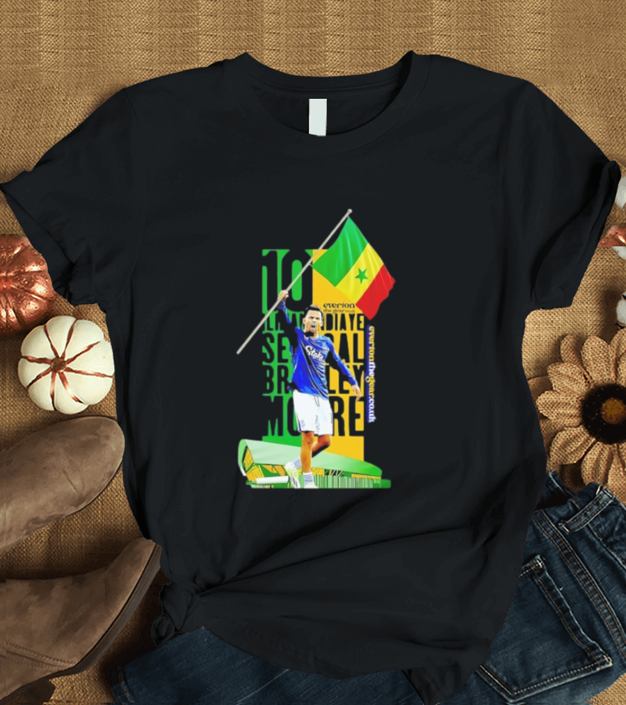 Iliman Ndiaye Everton Senegal Bramley Moore Stadium T-Shirt