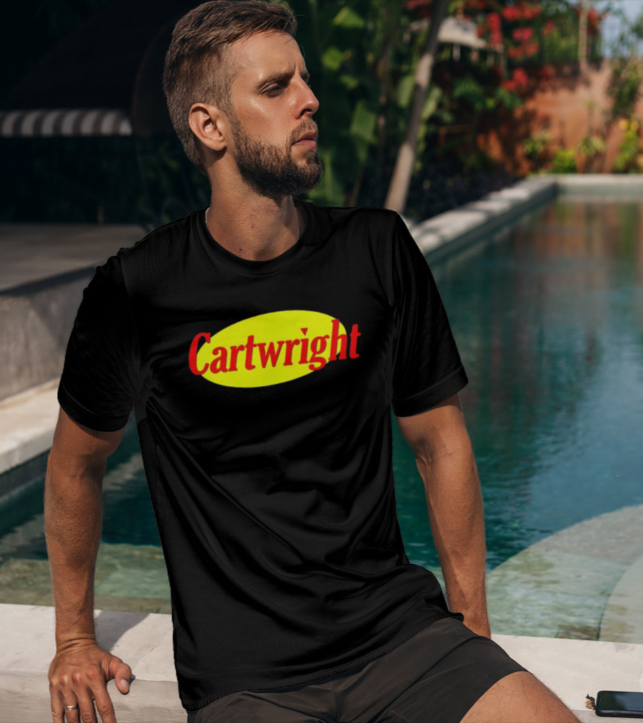 Cartwright Seinfeld Yellow Oval Iconic T-Shirt