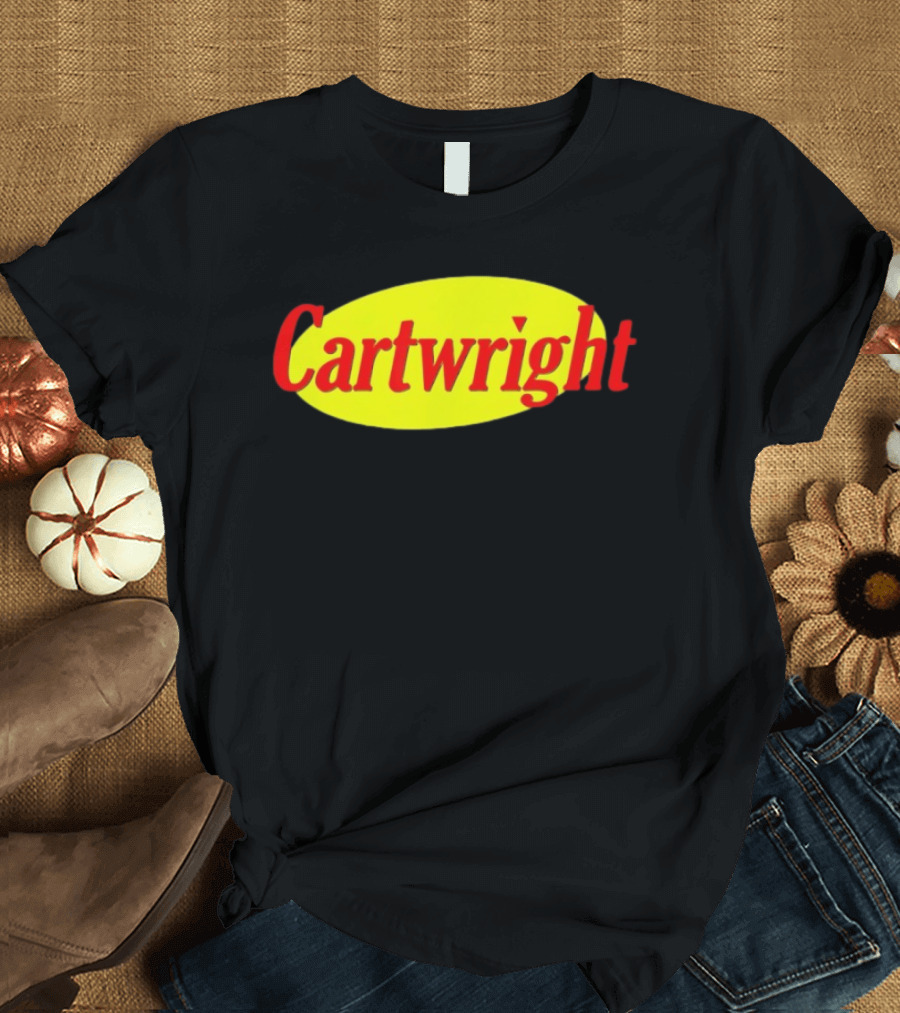 Cartwright Seinfeld Yellow Oval Iconic T-Shirt