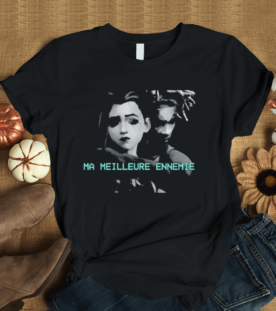 Ma Meilleure Ennemie Duo Noir Et Blanc T-Shirt
