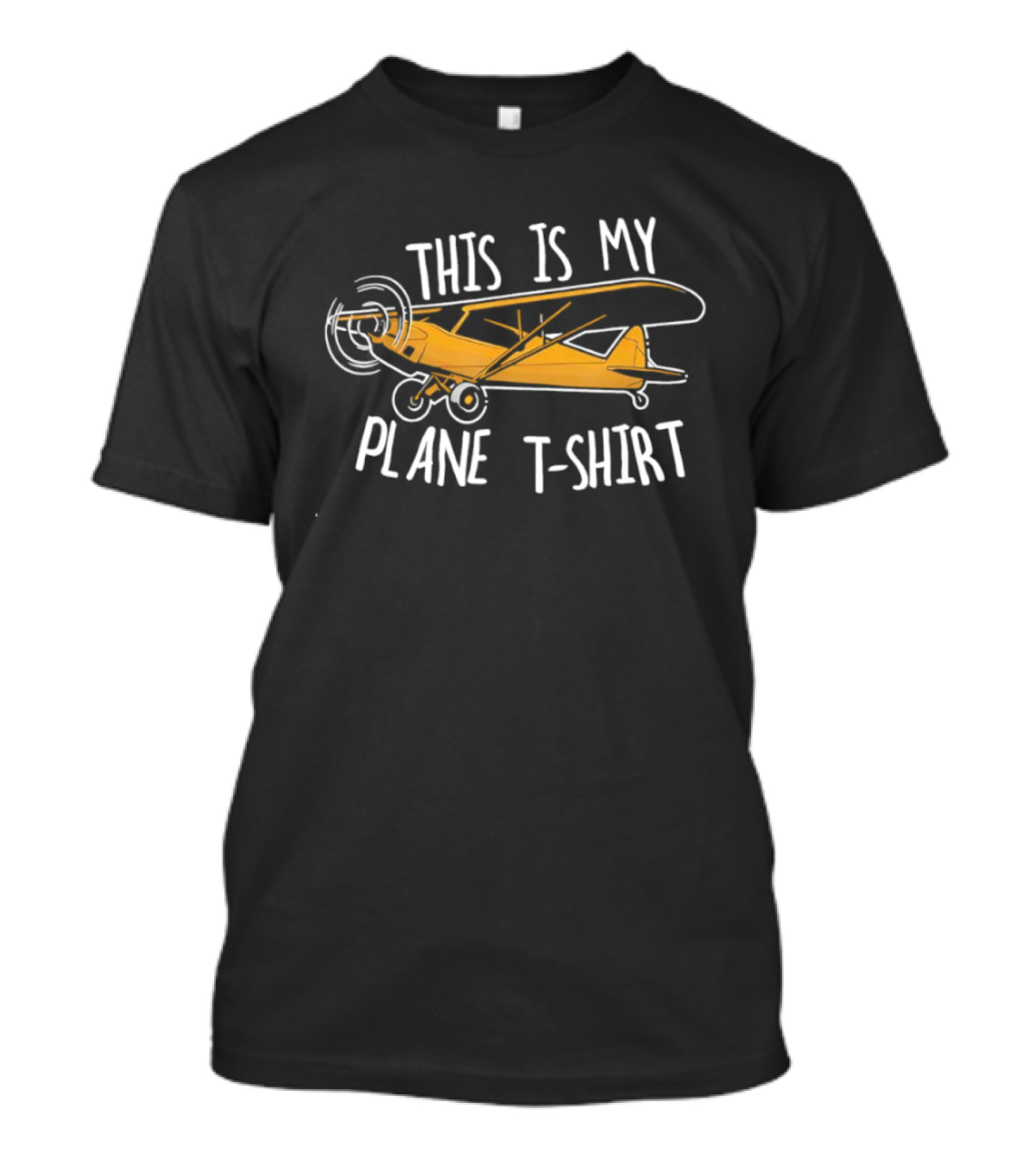 This Is My Plane Funny Pilot Airplane T-Shirt