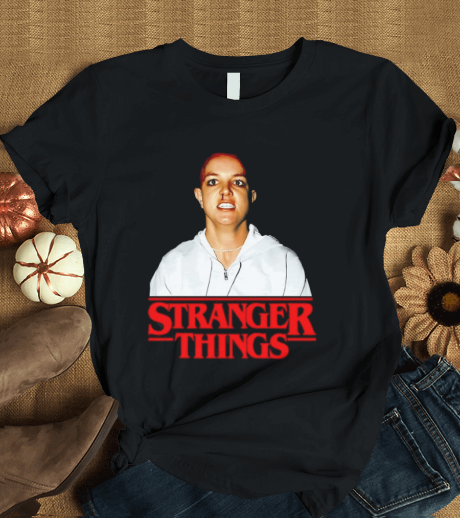 Britney Spears Stranger Things Pop Culture T-Shirt