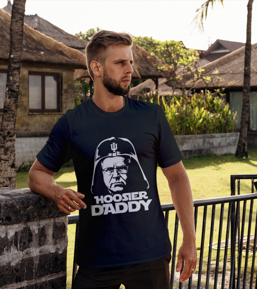 Hoosier Daddy Curt Cignetti Indiana Hoosiers Darth Vader T-Shirt