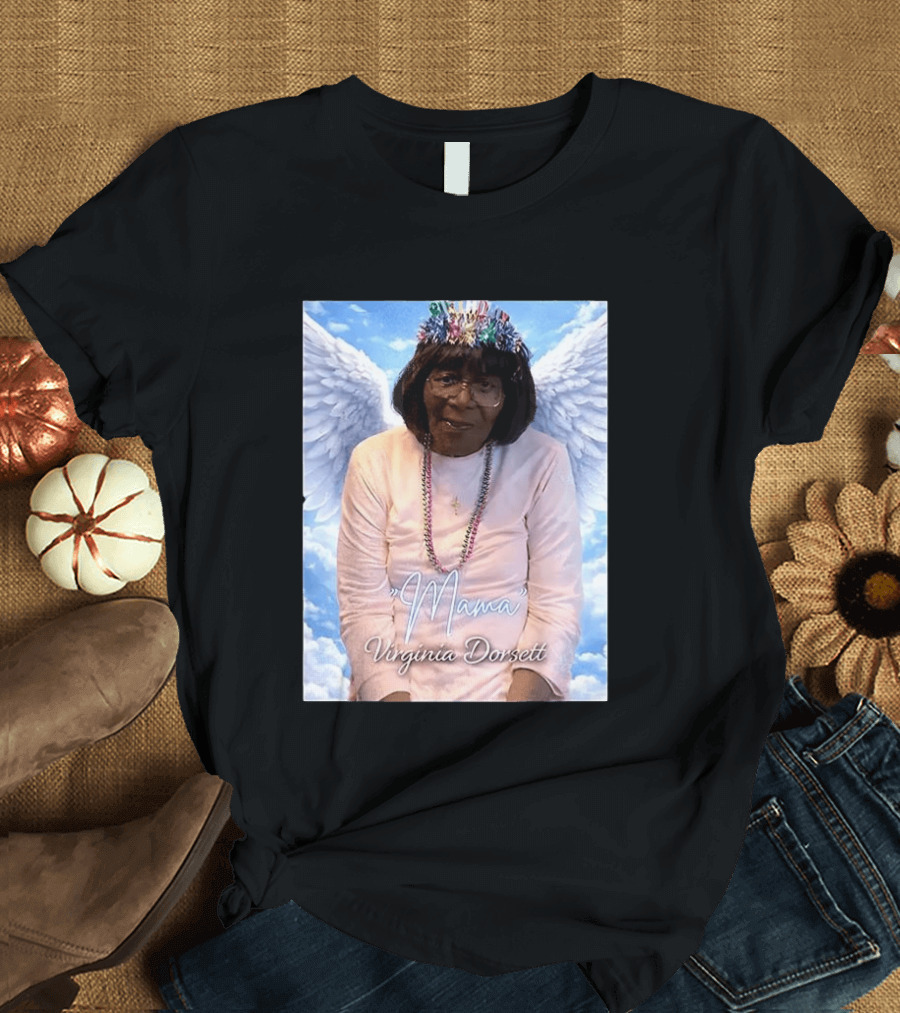 Mama Virginia Dorsett Angel Wings Celebration T-Shirt