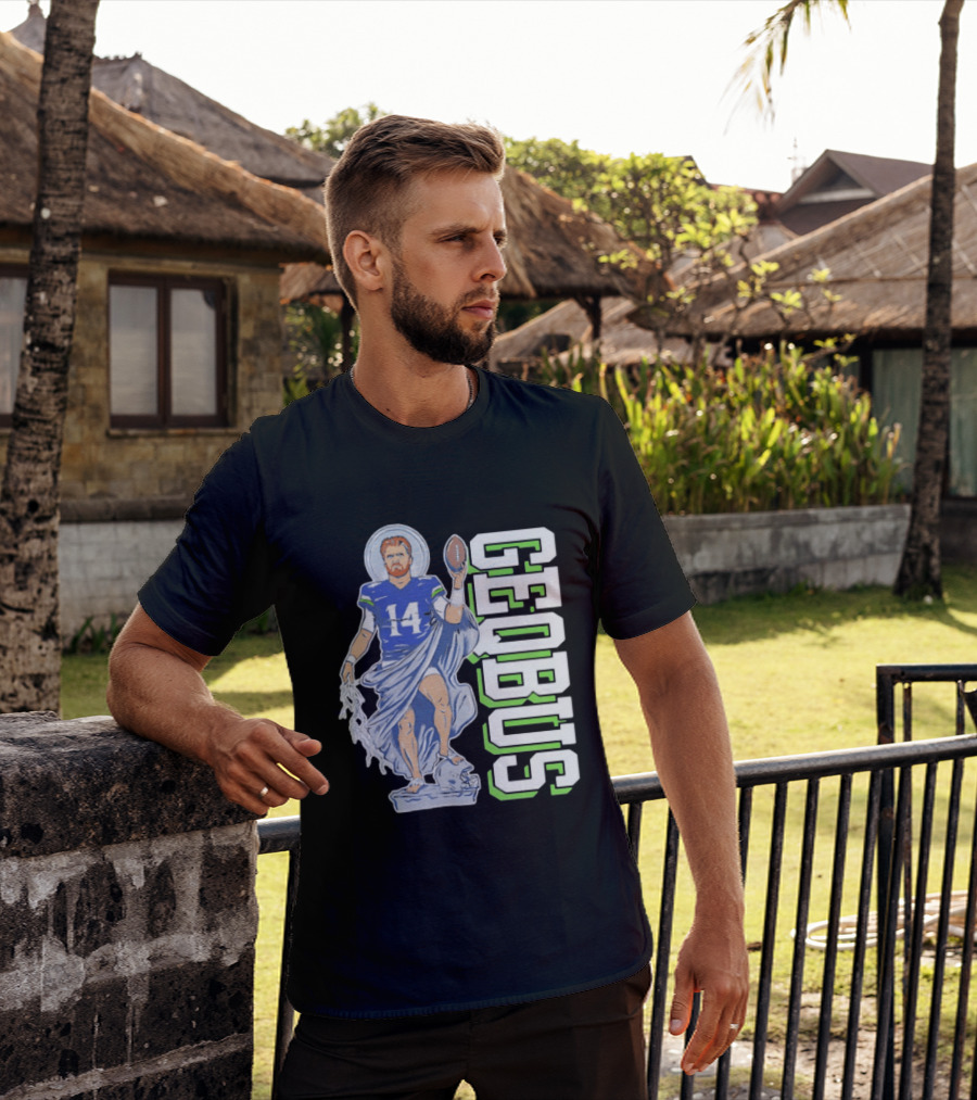 Sam Darnold Sea Geqbus Football Halo 14 Jersey T-Shirt