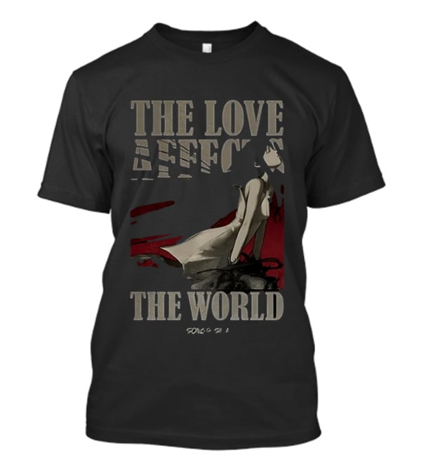 The Love Affects The World Vintage Statue Art Influence T-Shirt