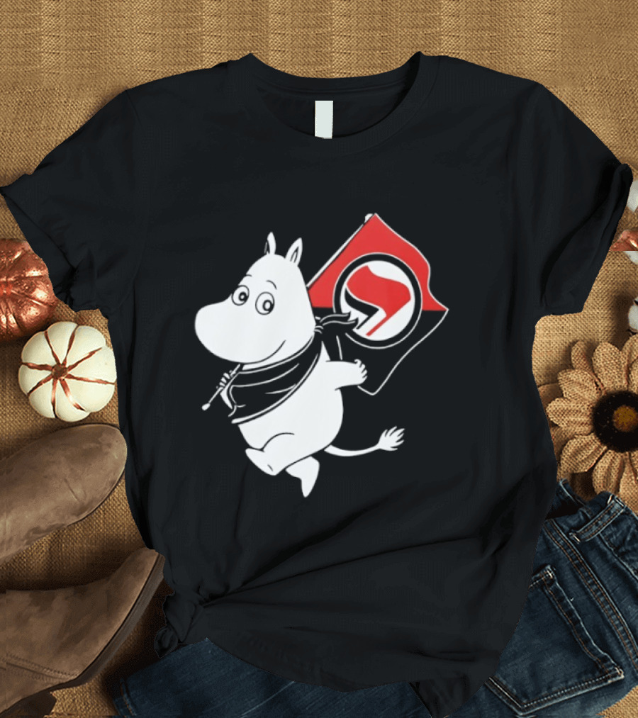 Tom Morello Antifa Moomin Anti Fascist T-Shirt